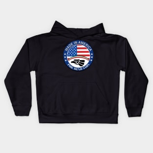 Made in America by Mexican hands Kids Hoodie